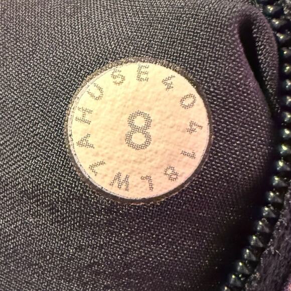 Lululemon Tracker Short V *4" Eternal Wave Starlight Black Size 8 - Picture 14 of 14